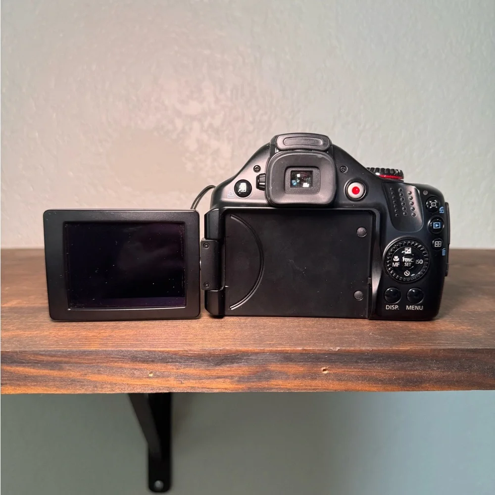 Canon PowerShot SX30IS Black Digital Camera